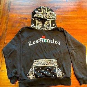 RSQ COLLECTIVE Lose Angeles bandana hoodie